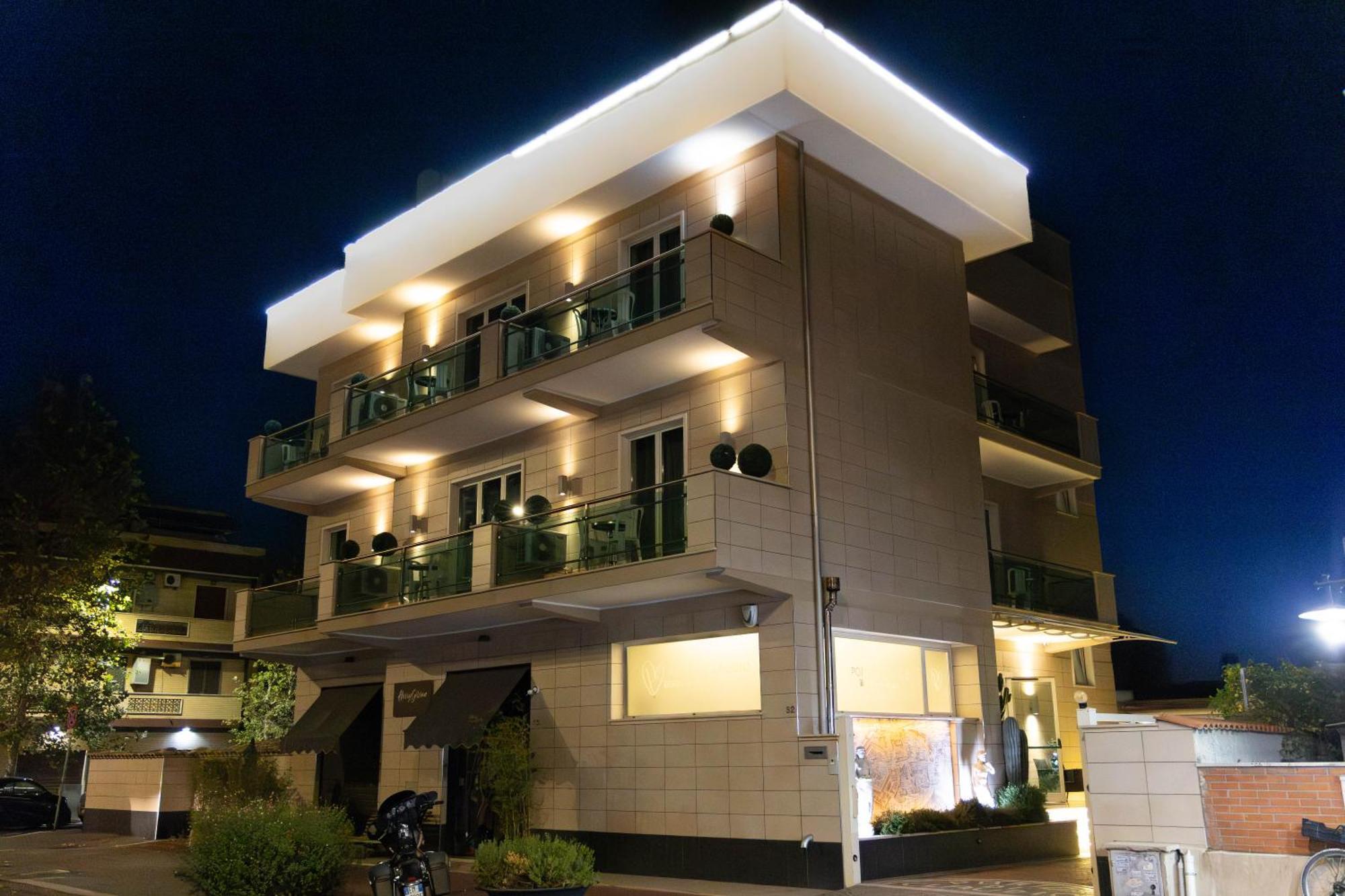 Hotel Porto Di Claudio Fiumicino Esterno foto